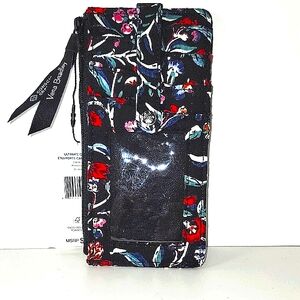 Vera Bradley Black Floral Wallet